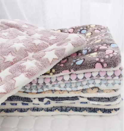 Soft Thick Fleece Cushion Blanket Bed Mat