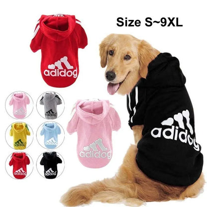 Winter Adidog Pet Clothing Outfits