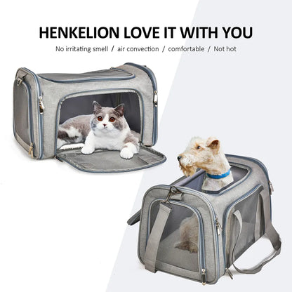 Airline Approved Pet Carrier Soft Side Backpack