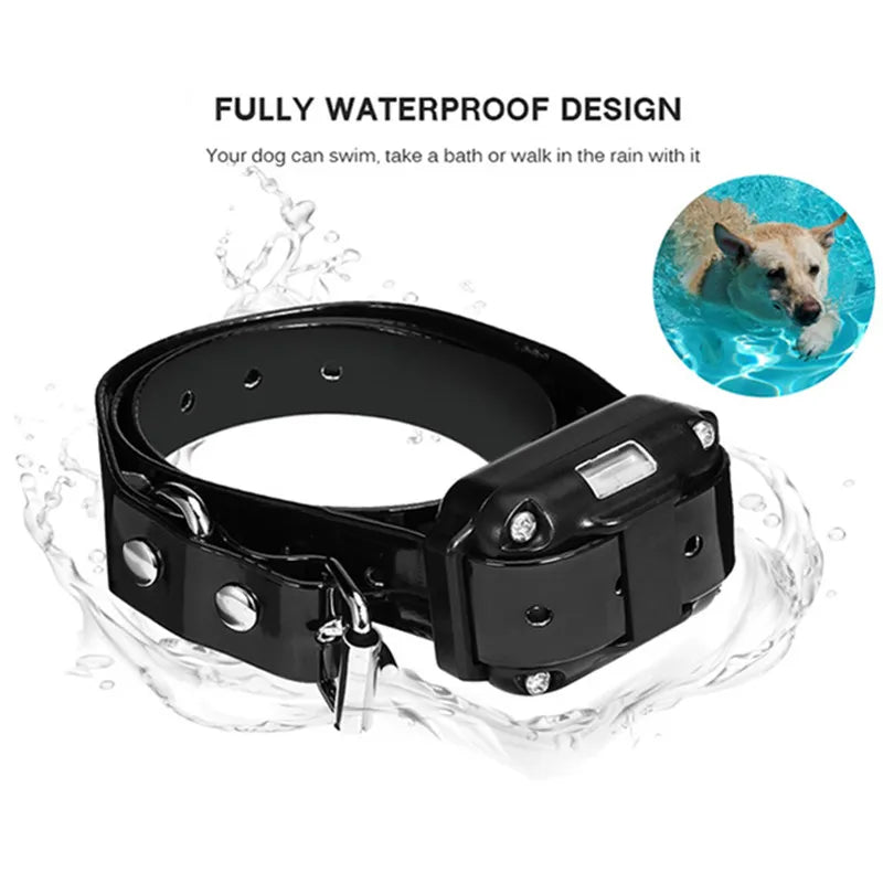 Electric Dog Training Waterproof Dog Collar with Remote Control