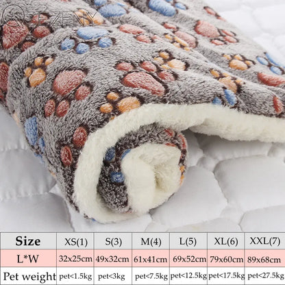 Soft Thick Fleece Cushion Blanket Bed Mat