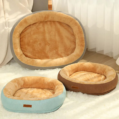 Small Pet Non-slip Kennel and Washable Bed