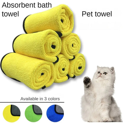 Pet Absorbent Quick Drying Bath Towel