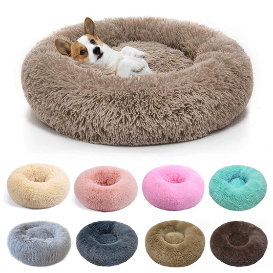 Luxury Fur Donut Sofa Soft & Comfy Pet Bed