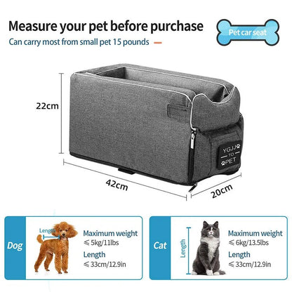 Transport Dog Carrier Protector and Safety Seat