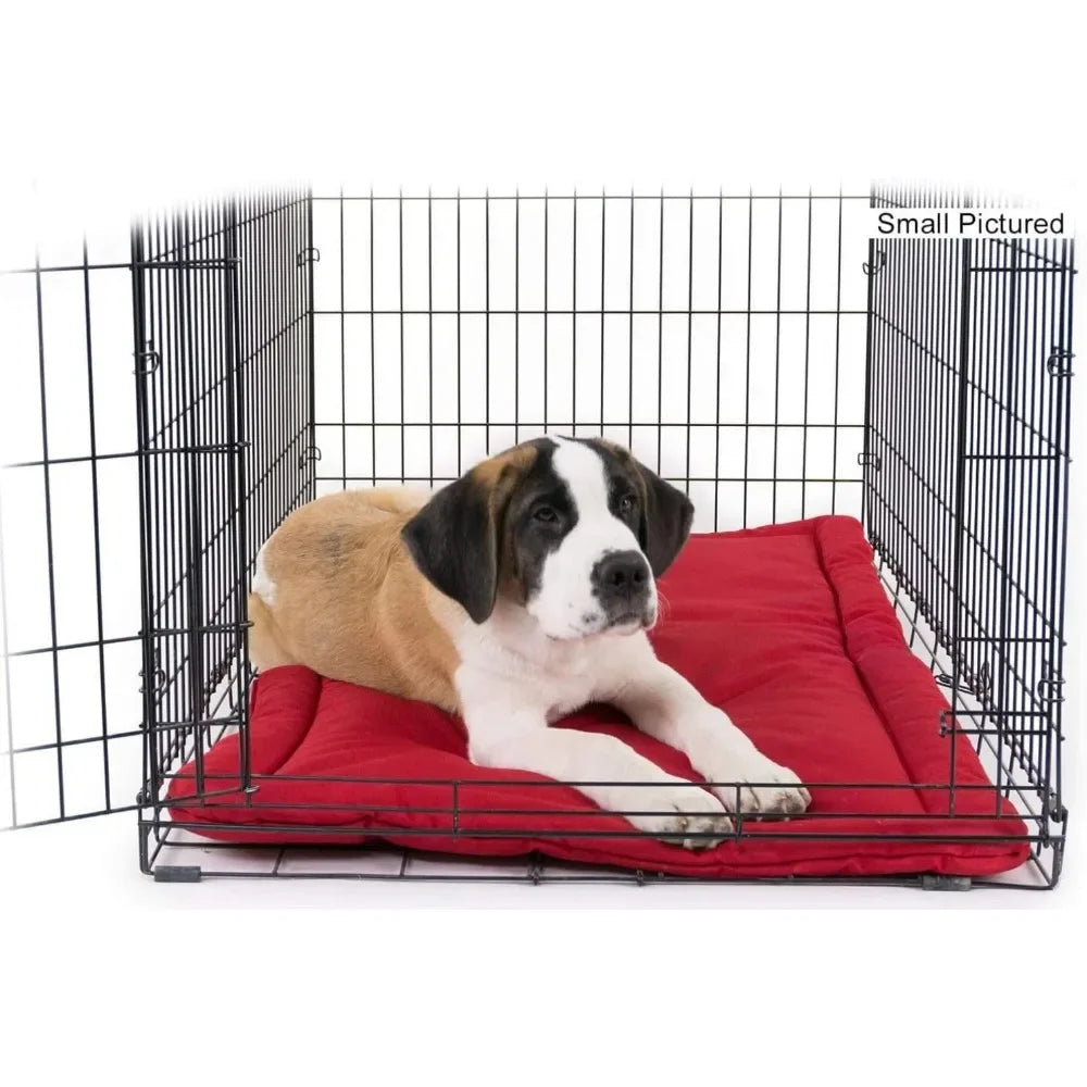 Tough Dog Crate Pad - Washable Pets Dogs Accessories Durable and Water Resistant Dog Crate Beds - Large Dog Crate Mat 41”x27.5“