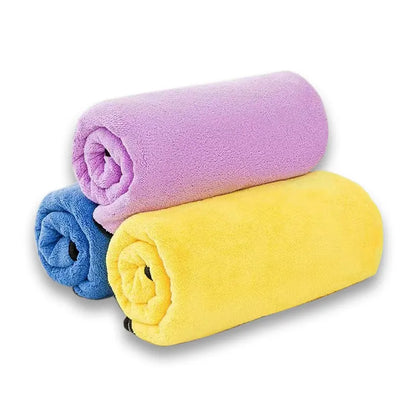 Pet Bath Quick Dry Fiber Absorbent Towel