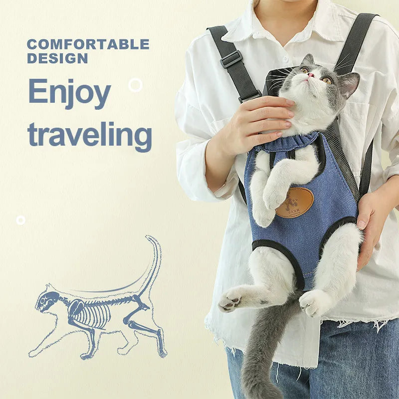 Pet Breathable Outdoor Carriers and Backpack