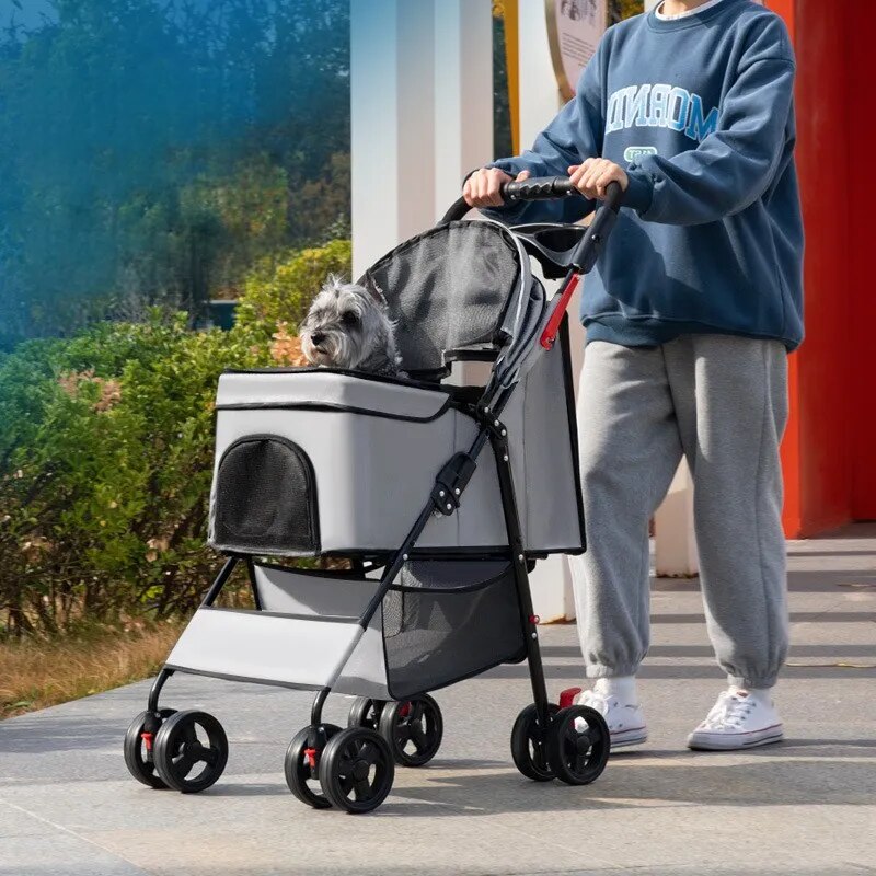 Foldable Pet Cart