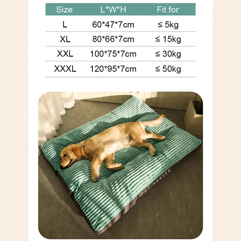 Oversize Pet Corduroy Sleeping Bed