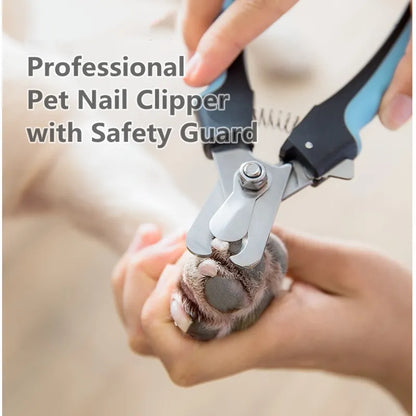 Pet Nail Clipper and Stainless-Steel Scissors