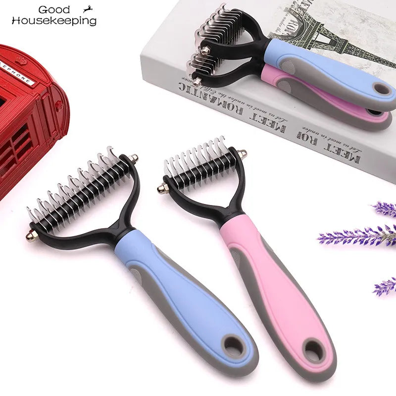 Pet Grooming Knot Cutter and Shedding Tool