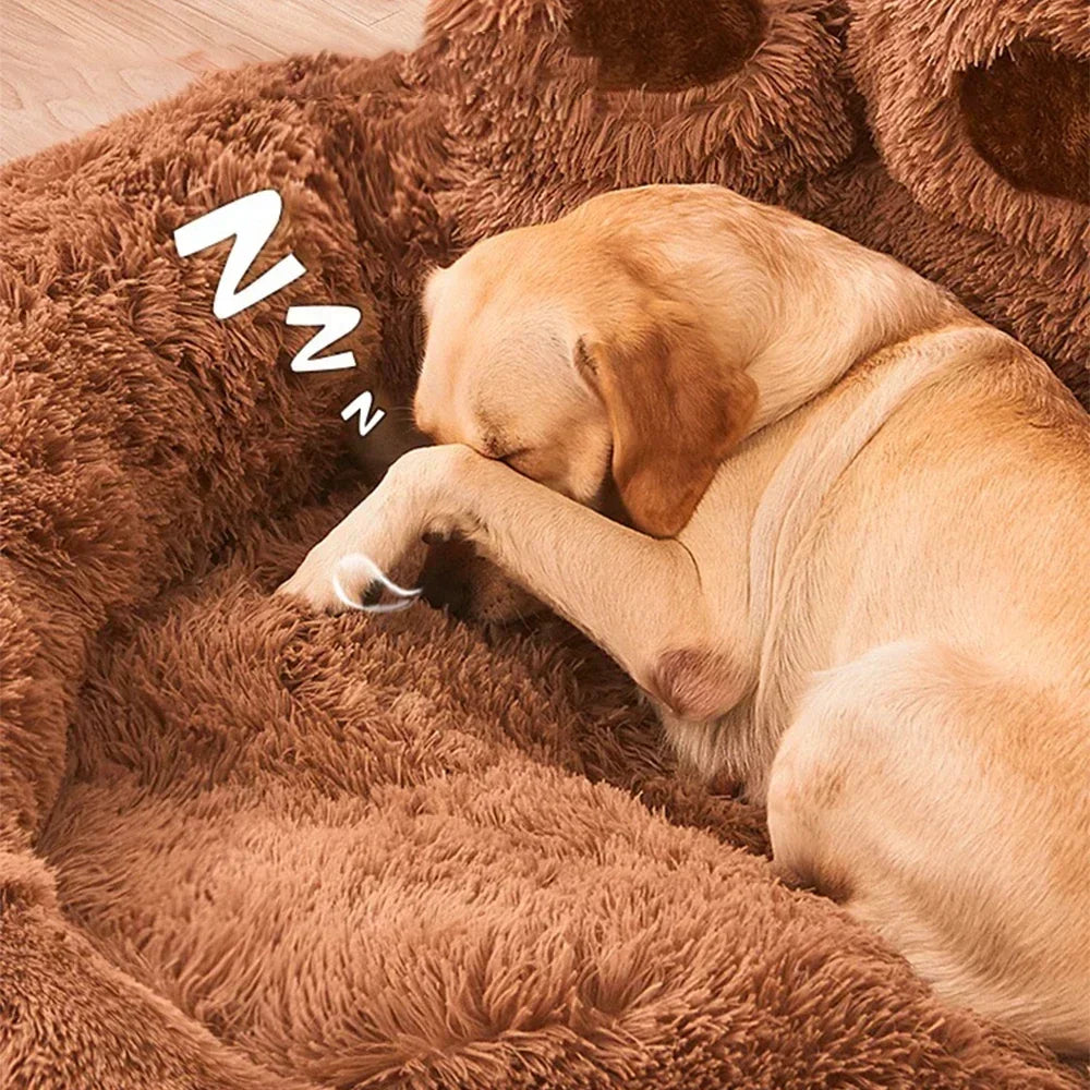 Comfortable Sofa Plush Sleeping Dog Bed