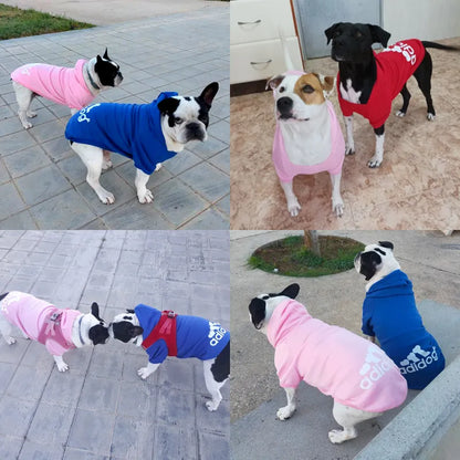 Winter Pet Warm Sweatshirt Hoodies