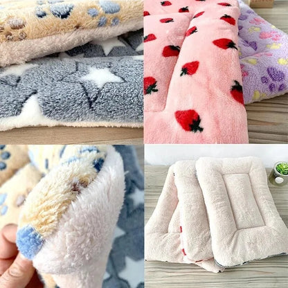 Soft Mats Short Plush Pet Sleeping Bed