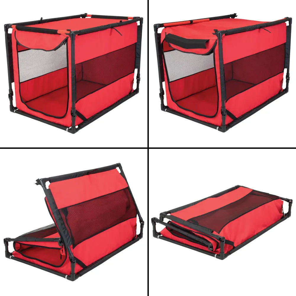 Large Portable Kennel and Dog Bed