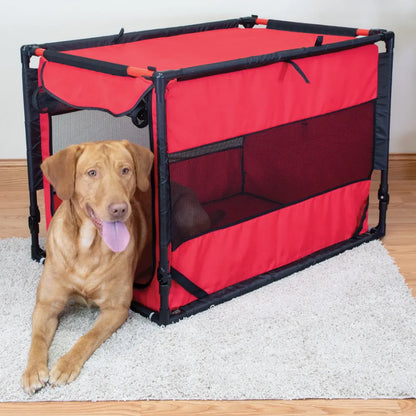 Large Portable Kennel and Dog Bed