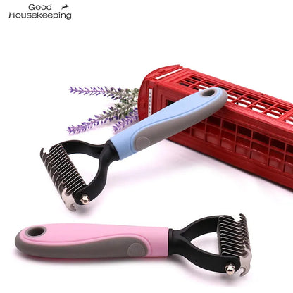 Pet Grooming Knot Cutter and Shedding Tool