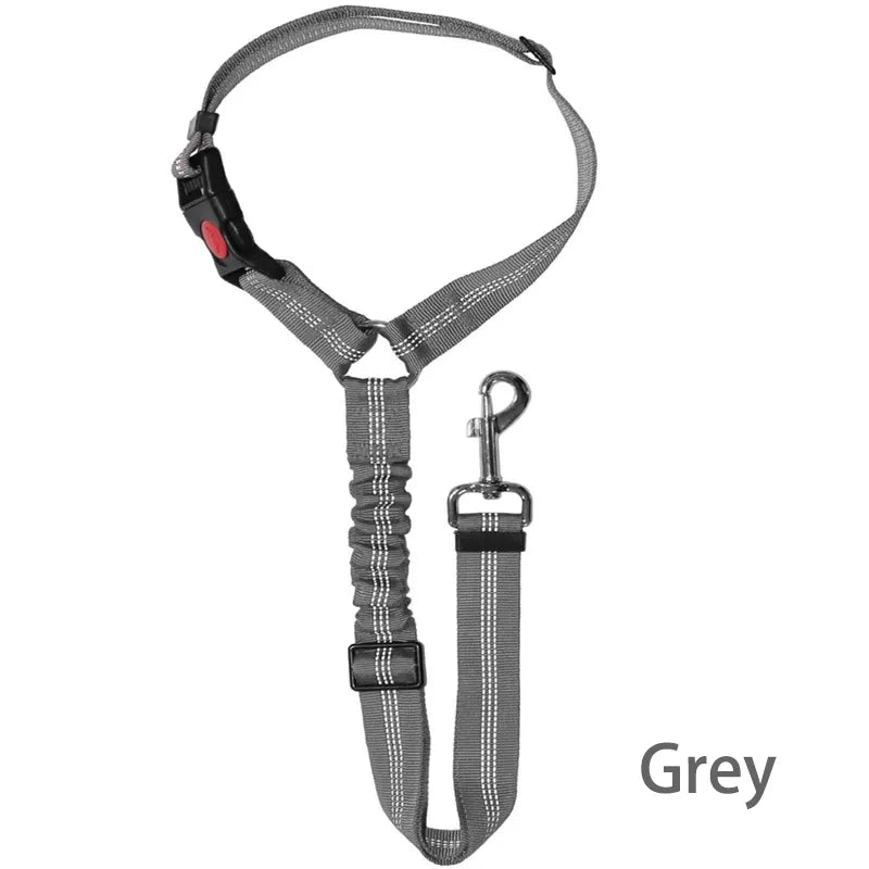 Pet Adjustable Harness-Leash Seat Belt