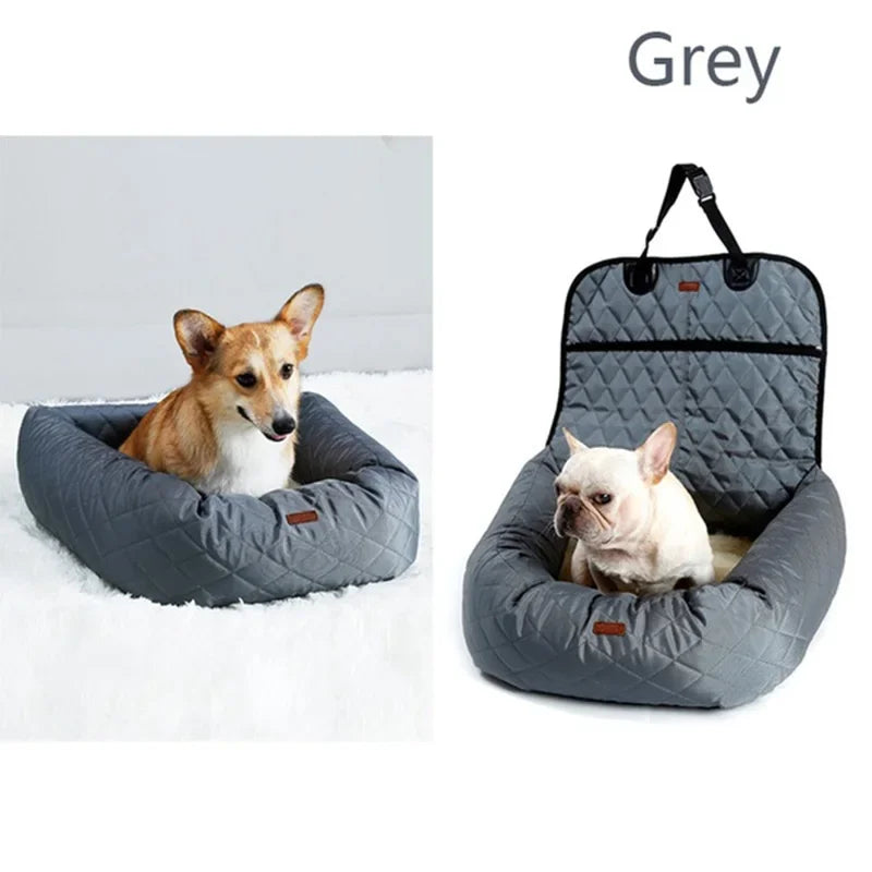 Pet Dog Carrier Folding Car Seat