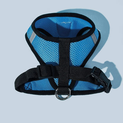 Dog Adjustable Collar Breathable Harnes