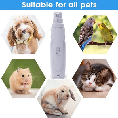 Electric Pet Rechargeable Nail Grinder 2-Speed