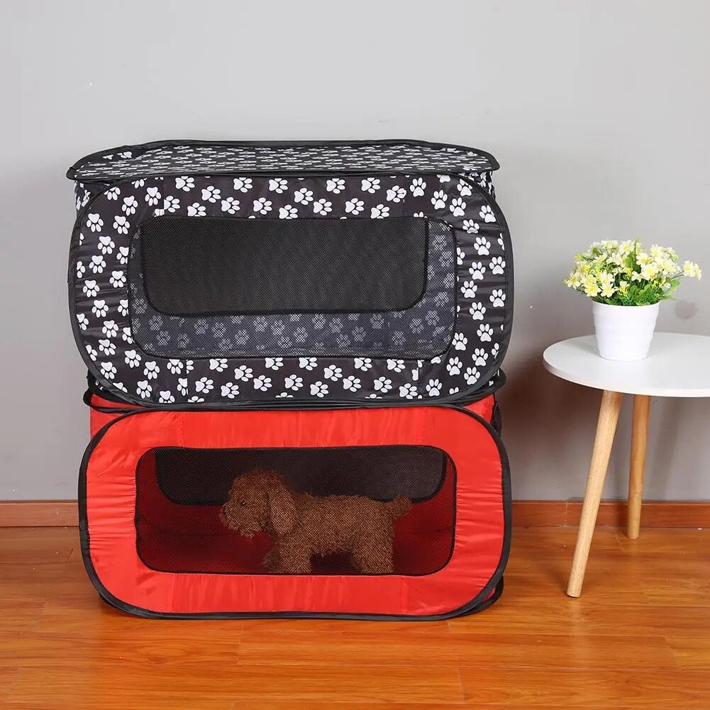 Foldable Pet Portable Playpen Kennel