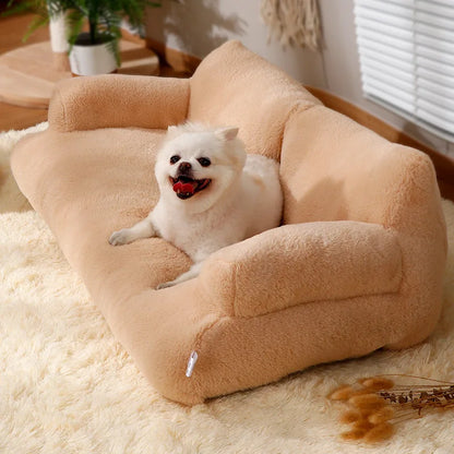 Comfortable Plush Sofa Puppy Cat Bed