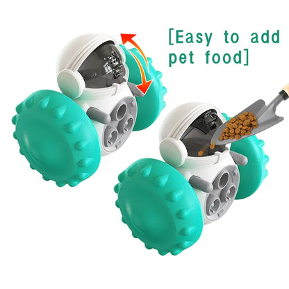 Dog Interactive Tumbler Treat Dispenser.