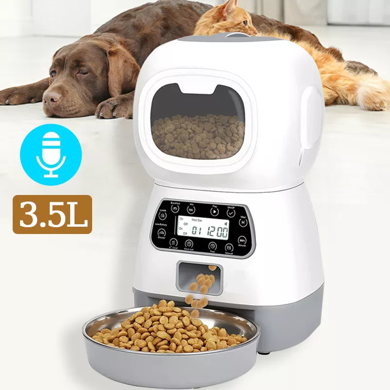 Automatic Food Feeder and Water Dispenser