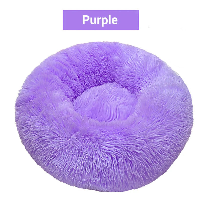 Luxury Fur Donut Sofa Soft & Comfy Pet Bed