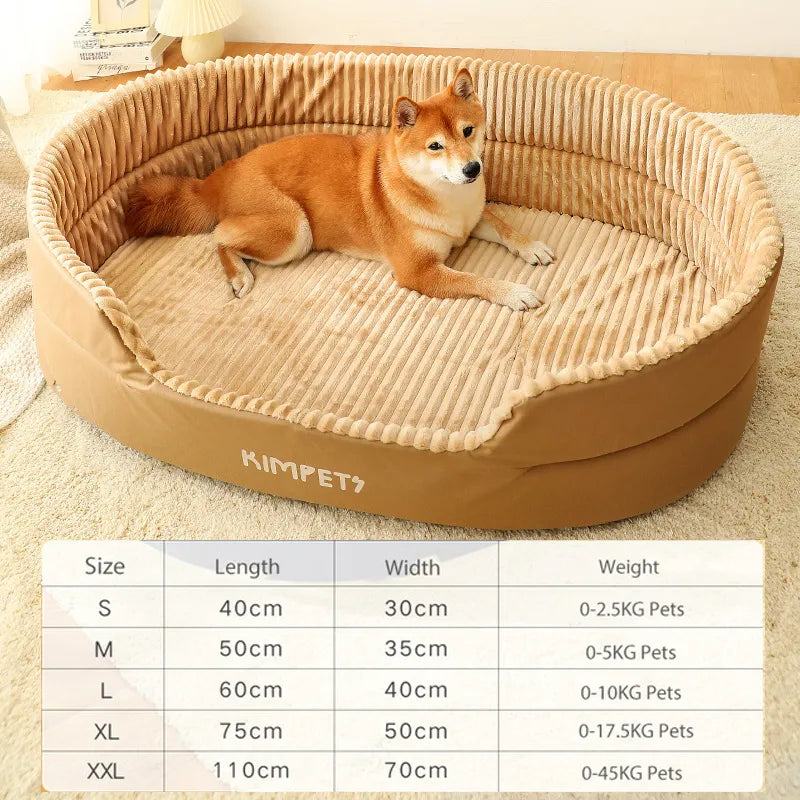 Pet Sleeping Big Bed with Waterproof Cushion