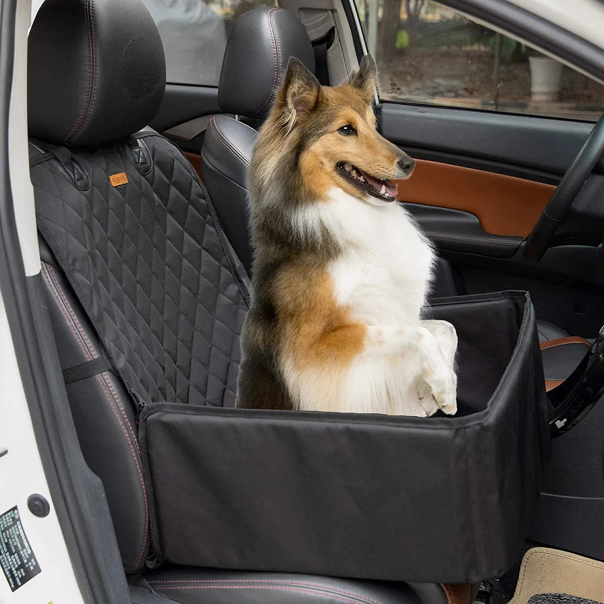 Dog Car Protector Transporter and Waterproof Pet Basket