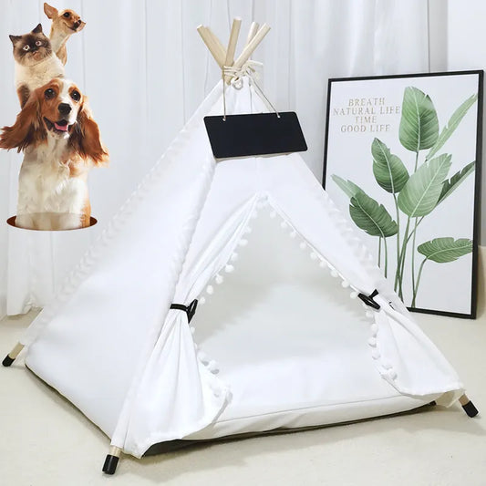 Dog Teepee with Thick Cushion