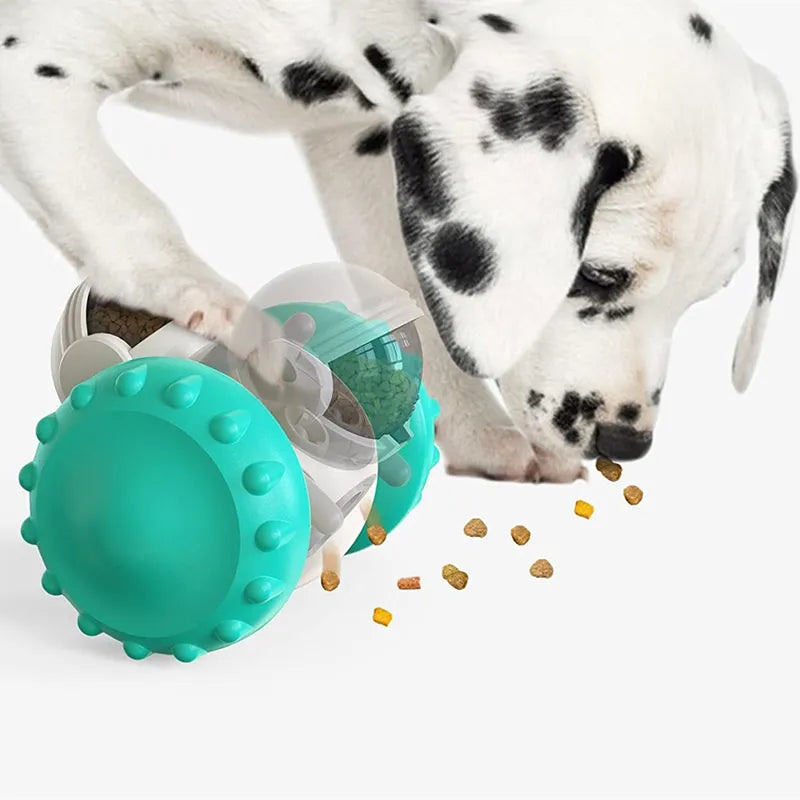 Dog Interactive Tumbler Treat Dispenser.