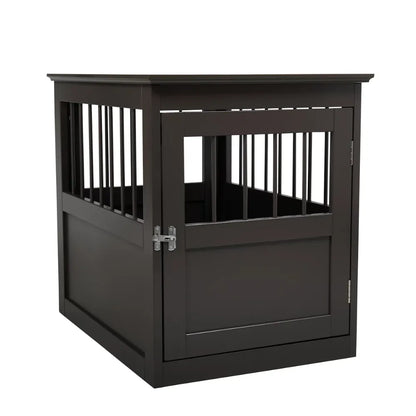 Wood Medium Pet Crate End Table