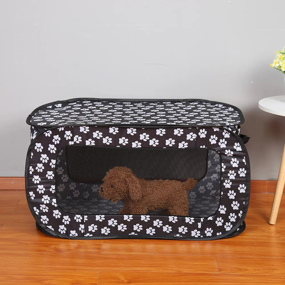 Foldable Pet Portable Playpen Kennel