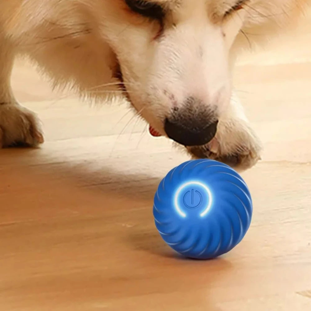 Smart Dog Toy Ball Electronic Interactive Pet Toy Moving Ball USB Automatic Moving Bouncing for Puppy Birthday Gift Cat Product