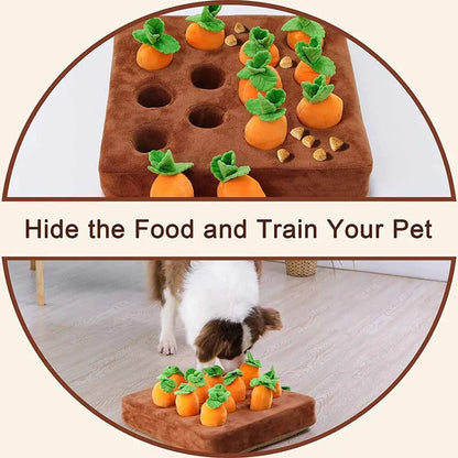 Interactive Snuffle Mat for Dogs Non-Slip Plush Puzzle Toy