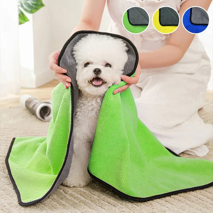 Pet Absorbent Quick Drying Bath Towel