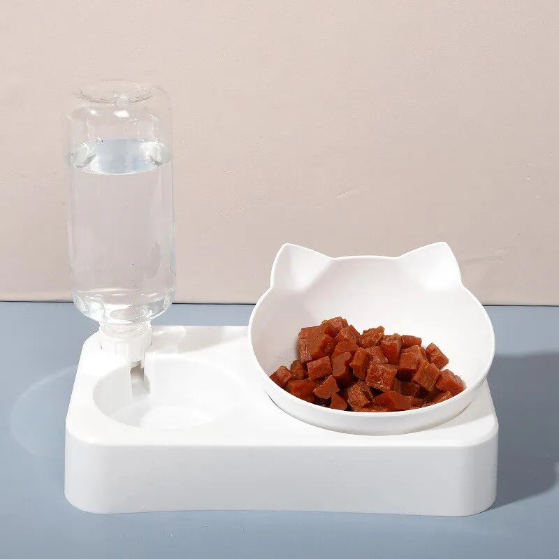 Automatic Pet Food and Drinking Feeder