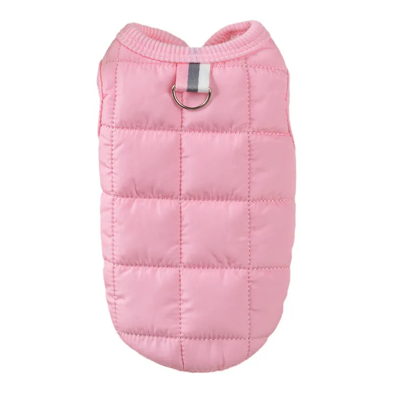 Winter Warm Pet Windproof Padded Jacket