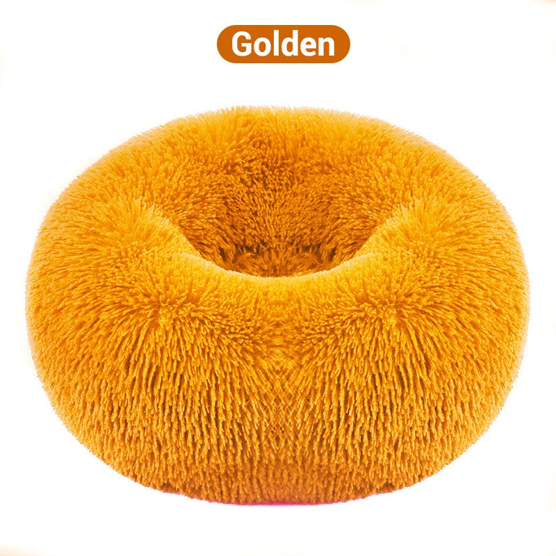 Luxury Fur Donut Sofa Soft & Comfy Pet Bed