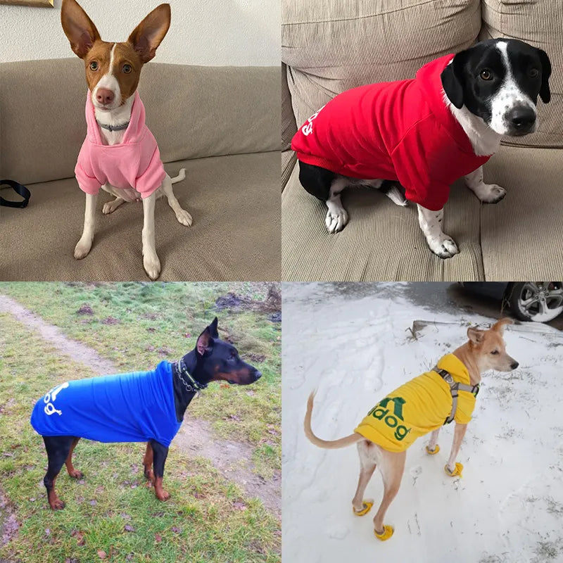 Winter Pet Warm Sweatshirt Hoodies