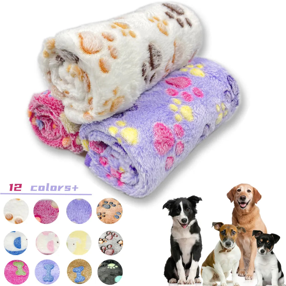 Pet Winter Warm Soft Fluffy Blanket