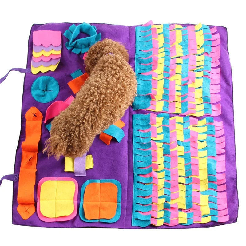 Pet Sniffing Food Training Blanket