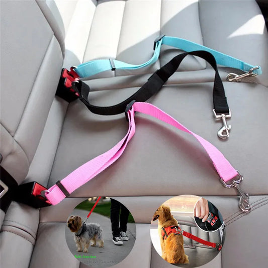 Pet Adjustable Vehicle Car Seat Belt