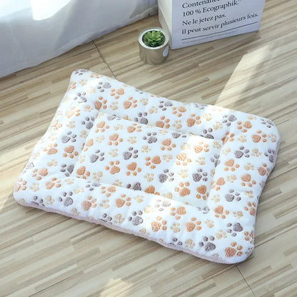 Soft Mats Short Plush Pet Sleeping Bed