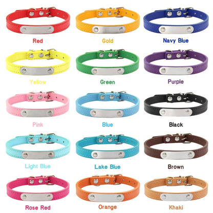 Personalized Anti-lost ID Collar