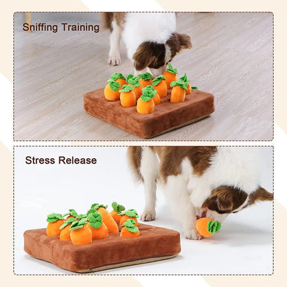 Interactive Snuffle Mat for Dogs Non-Slip Plush Puzzle Toy